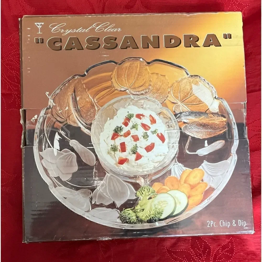 Crystal Clear Cassandra Chip And Dip